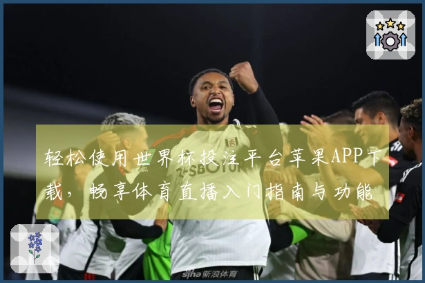 轻松使用世界杯投注平台苹果APP下载，畅享体育直播入门指南与功能介绍