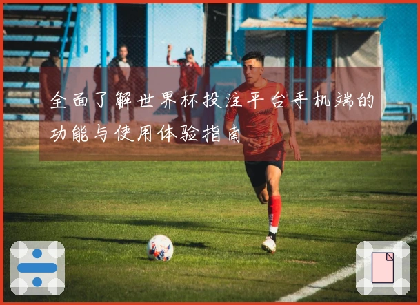 全面了解世界杯投注平台手机端的功能与使用体验指南