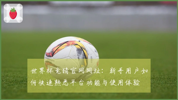 世界杯竞猜官网网址：新手用户如何快速熟悉平台功能与使用体验